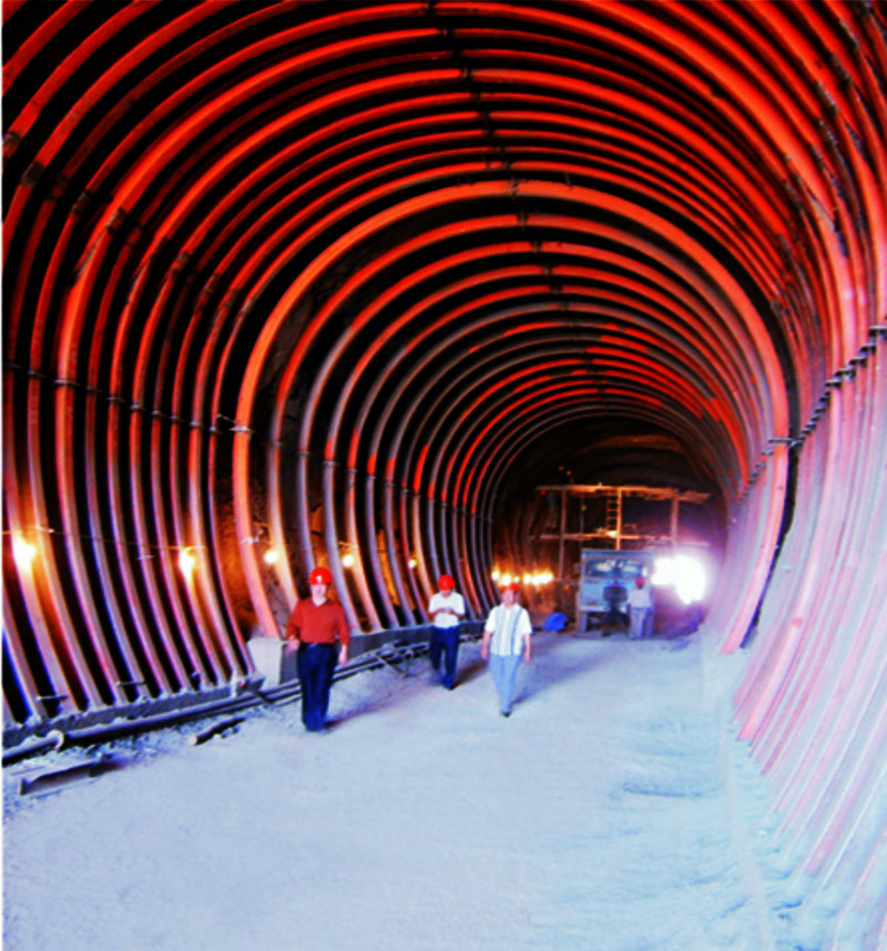 埃塞俄比亚Kesem隧洞型钢支护